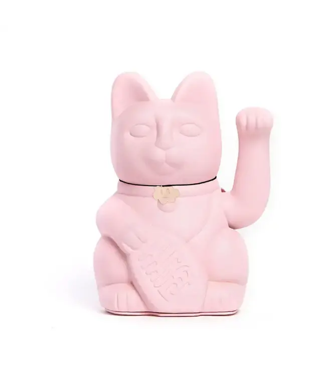 Charming Luck: The Pale Pink Lucky Cat