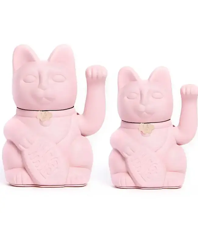 Charming Luck: The Pale Pink Lucky Cat