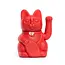 Luck's Purr-fect Companion: The Red Lucky Cat!