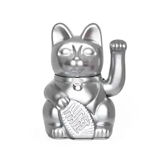 Diminuto Cielo Lucky Cat Silver Medium