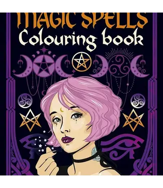 Texas Bookman Magic Spells Colouring Book