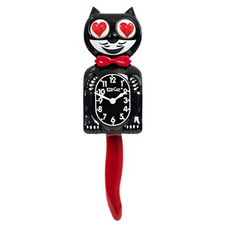 Kit Cat Klock Crimson Royale Kit Cat Klock - Heart Eyes