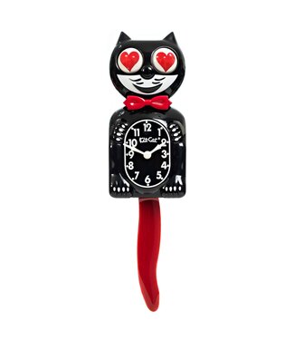 Kit Cat Klock Crimson Royale Kit Cat Klock - Heart Eyes