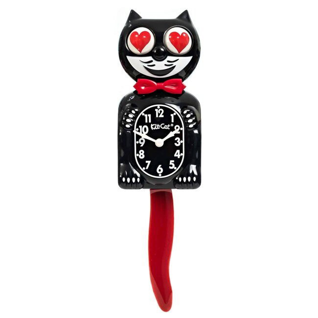 Time to Love: Heart Eyes Kit-Cat Klock!
