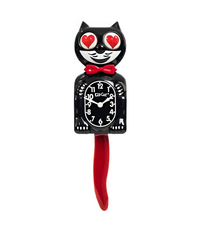 Time to Love: Heart Eyes Kit-Cat Klock!