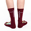 Step Into Faith: Bold Red Jesus Socks for Men!