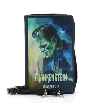 Comeco Inc. Frankenstein Book Clutch Bag in Vinyl