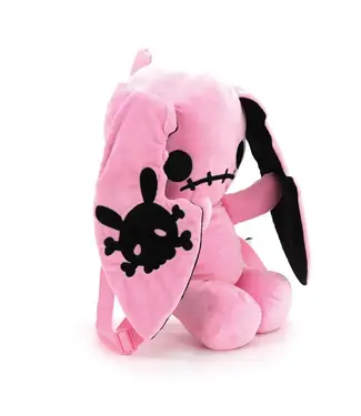 Comeco Inc. Pink Naughty Bunny Stuffed Backpack