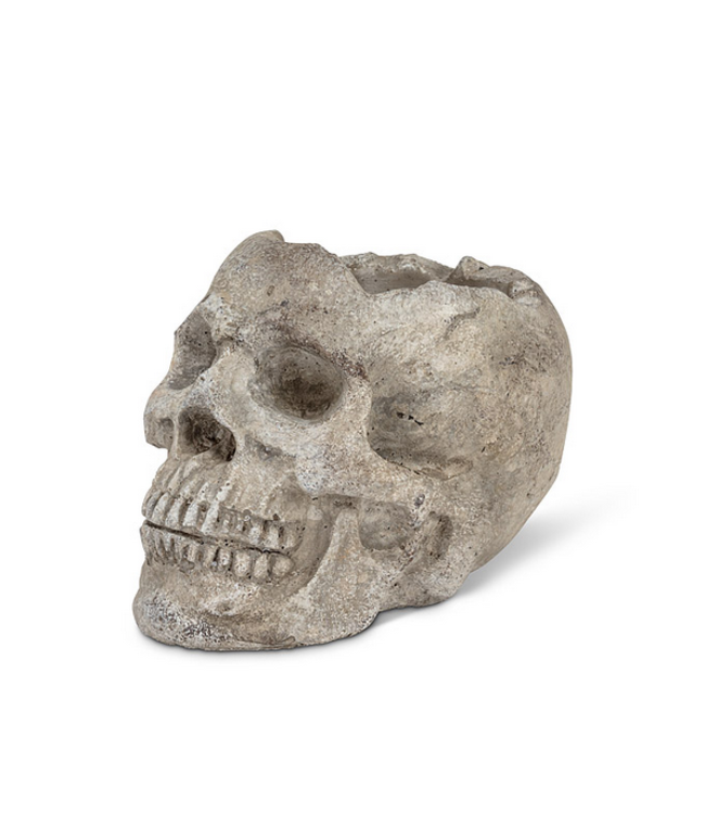 Spook-tacular Skull Planter: Where Eerie Meets Elegance!
