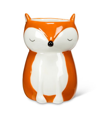 Abbott Sitting Fox Planter/Vase - 4"H