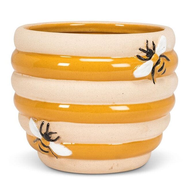 Buzzing Beauty: Large Beehive Planter
