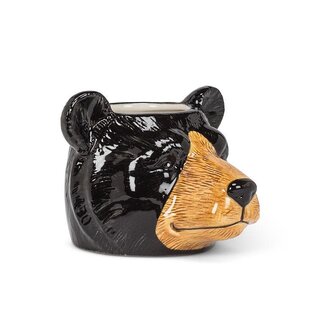Abbott Medium Black Bear Planter- 3.5"