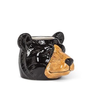 Abbott Medium Black Bear Planter- 3.5"