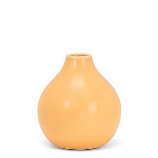 Abbott Small Matte Vase - Ochre