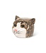 Purr-fectly Whimsical: Tabby Cat Planter!