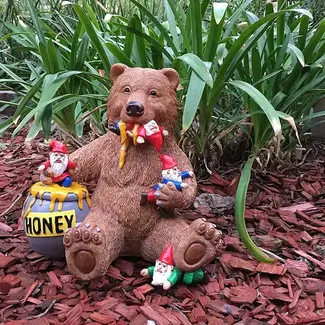 GlitZGlam Bear and Gnomes with Honey