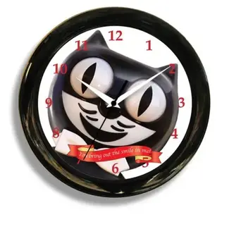 Kit Cat Klock Kit Cat Klock Round Clock - 12"
