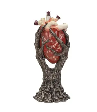 Pacific Giftware Red Heart with Greenman Planter