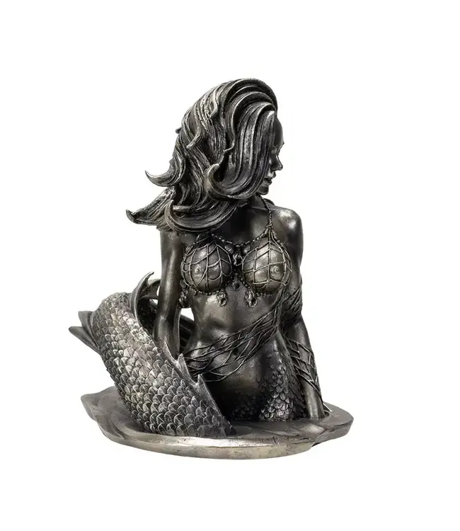 Make Waves with the Silver Mermaid Siren!