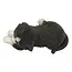 Purr-fect Laying Down Cat Sculpture