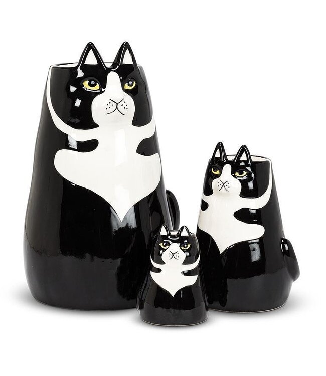 Purr-fect Cat Vase: Where Felines Meet Flowers!