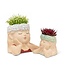 Whimsical Wonder: The Head in Hands Planter
