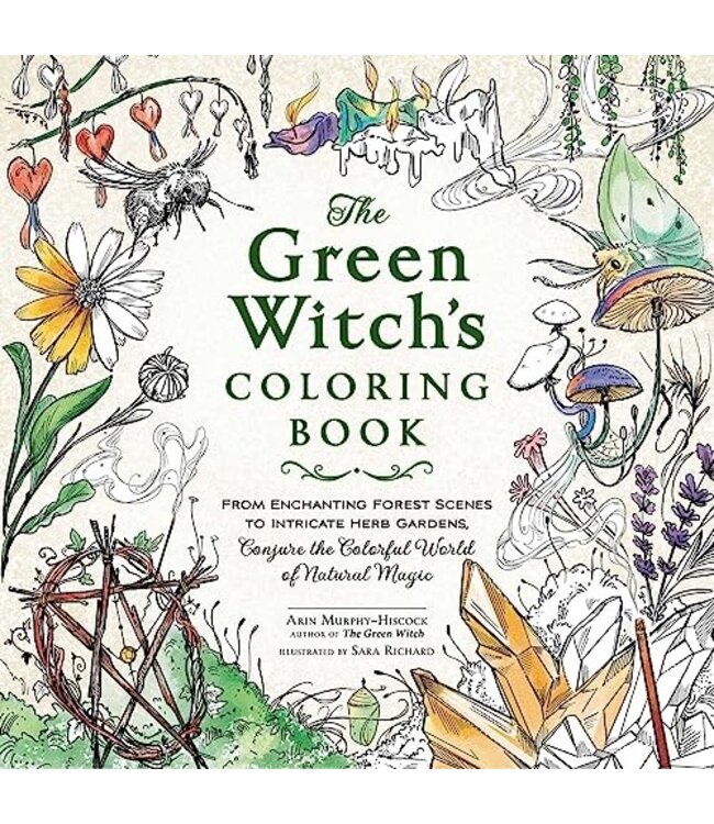 Color Your Magic: The Green Witch's Creative Escape