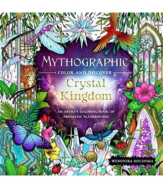Crystal Kingdom: An Artist's Coloring Book
