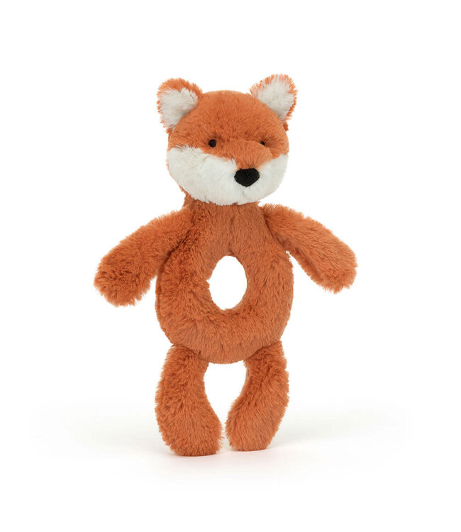 Shake It Up: Bashful Fox Cub Rattle Fun!