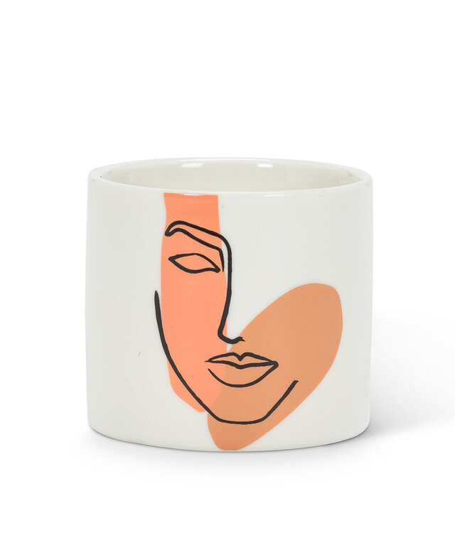 Chic Faces: The Small Planter with Big Style!