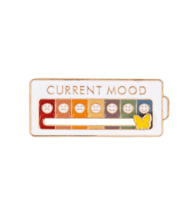 Current Mood Slider Enamel Pin