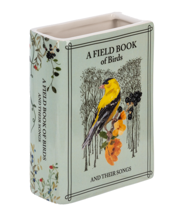 Birds & Blooms: The Vintage Vase That Speaks