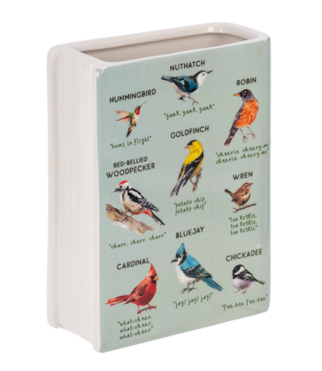 Birds & Blooms: The Vintage Vase That Speaks