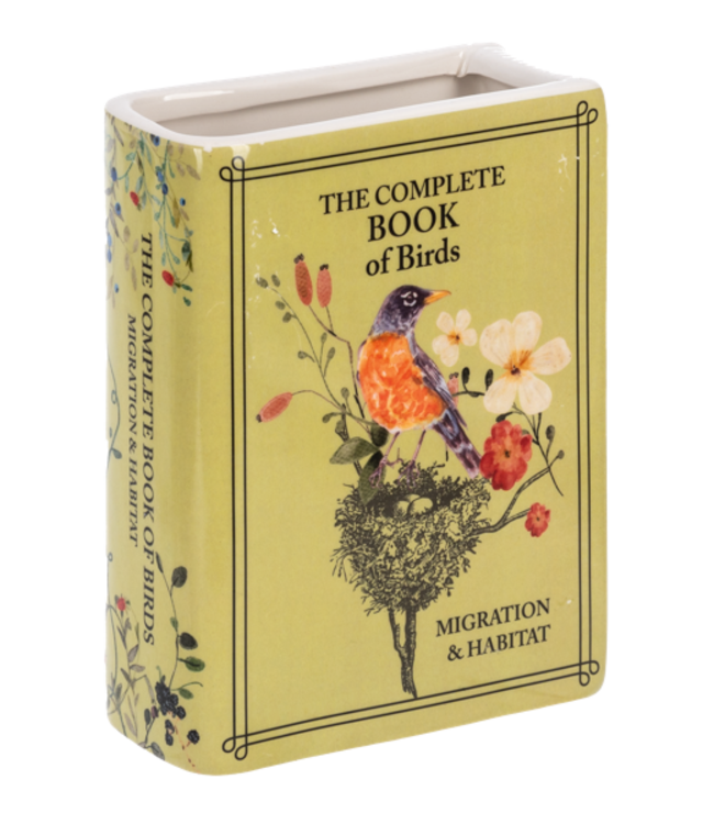 Feather Your Nest: The Book Vase for Bird Lovers!