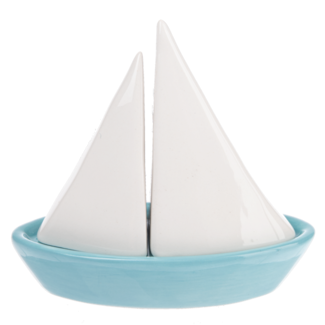 Ganz Seas the Day - Sailboat Salt & Pepper Shakers