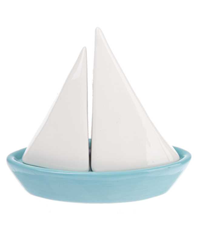 Seas the Day - Sailboat Salt & Pepper Shakers