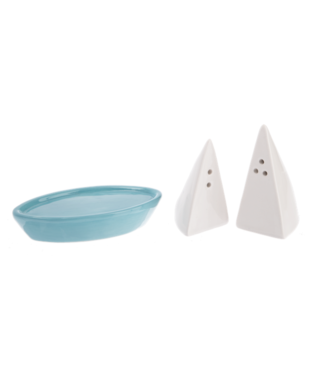 Seas the Day - Sailboat Salt & Pepper Shakers