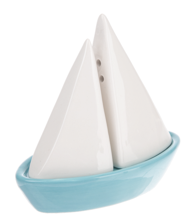 Seas the Day - Sailboat Salt & Pepper Shakers