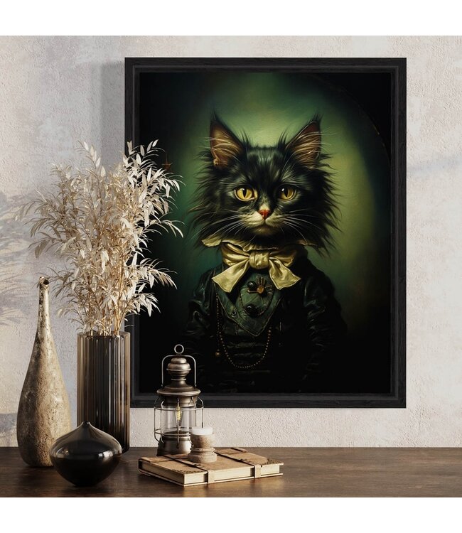 Whiskers in a Waistcoat: The Gentleman Cat Portrait