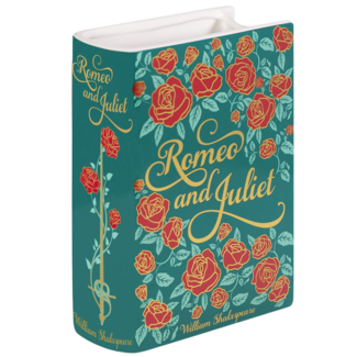 Steel Mill and Co. Large Book Vase- Romeo and Juliet