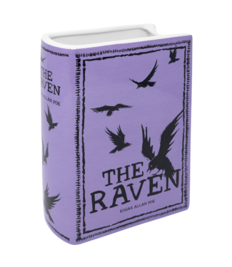 Steel Mill and Co. Large Book Vase- The Raven
