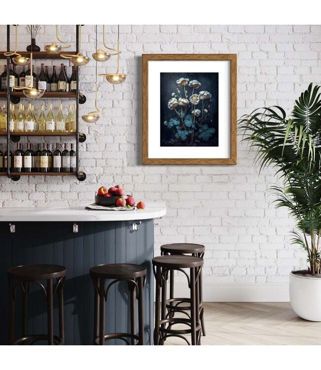 Blooming Mystique: Vintage Mushroom Wall Art