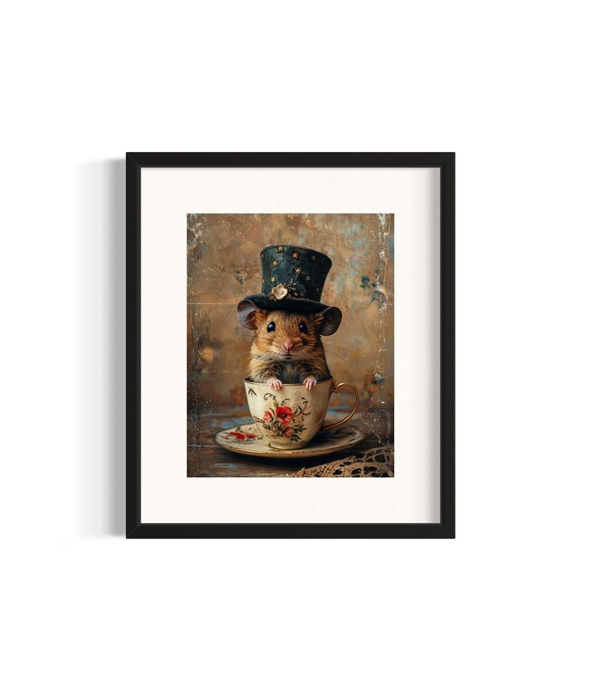 Mouse-terpiece: Teatime Whimsy in a Cup!