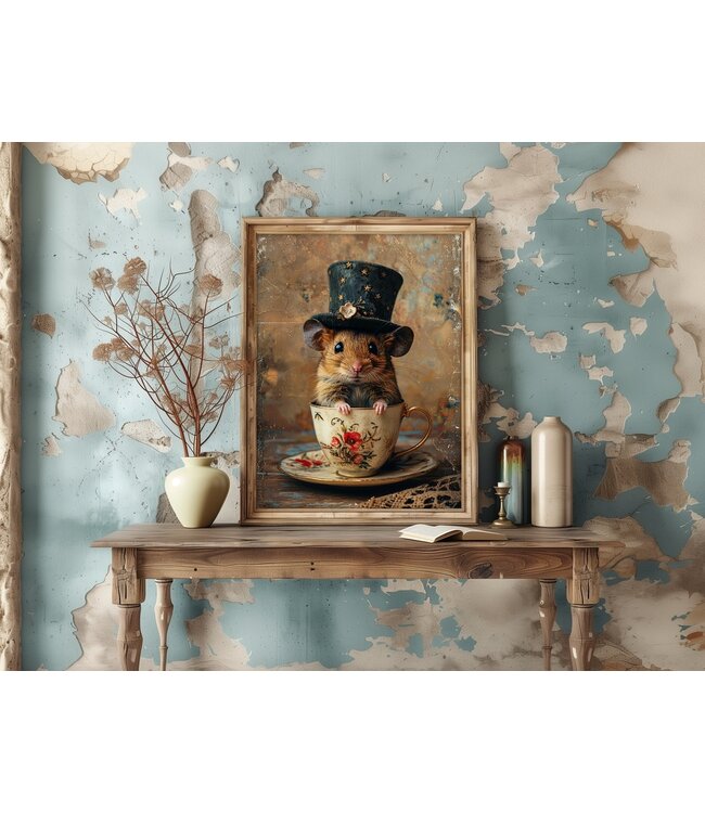 Mouse-terpiece: Teatime Whimsy in a Cup!