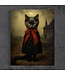 Meet Miss Jinx: The Purr-fect Gothic Wall Art!