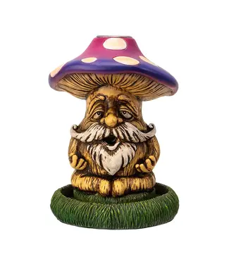 Pacific Giftware Mushroom Backflow Incense Burner