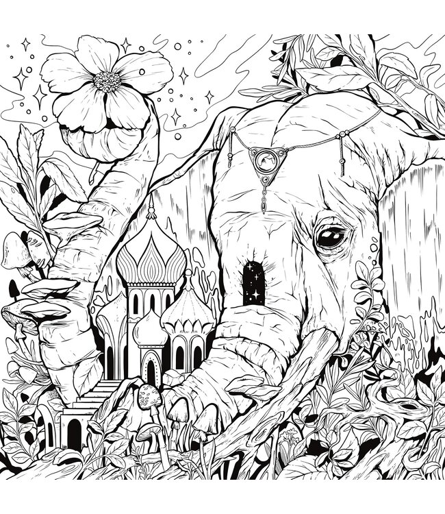 The Menagerie: An Artist's  Coloring