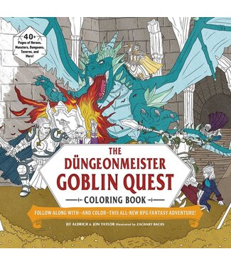The Dungeon meister Goblin Quest Coloring