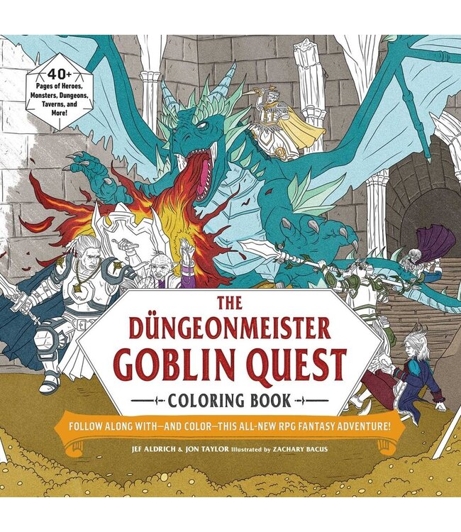 The Dungeonmeister Goblin Quest Coloring