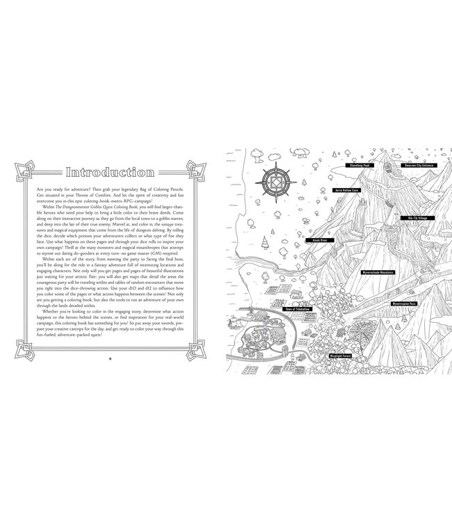 The Dungeonmeister Goblin Quest Coloring